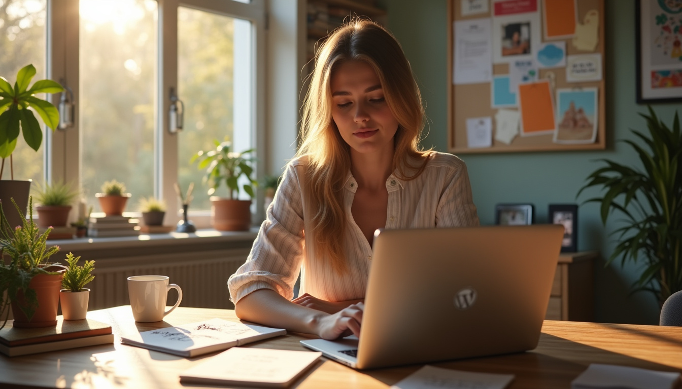 how to start blogging on wordpress