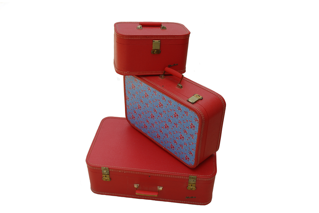 tote and carry luggage set