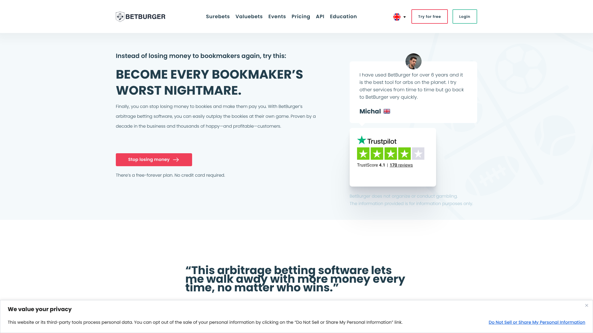 best arbitrage betting sites