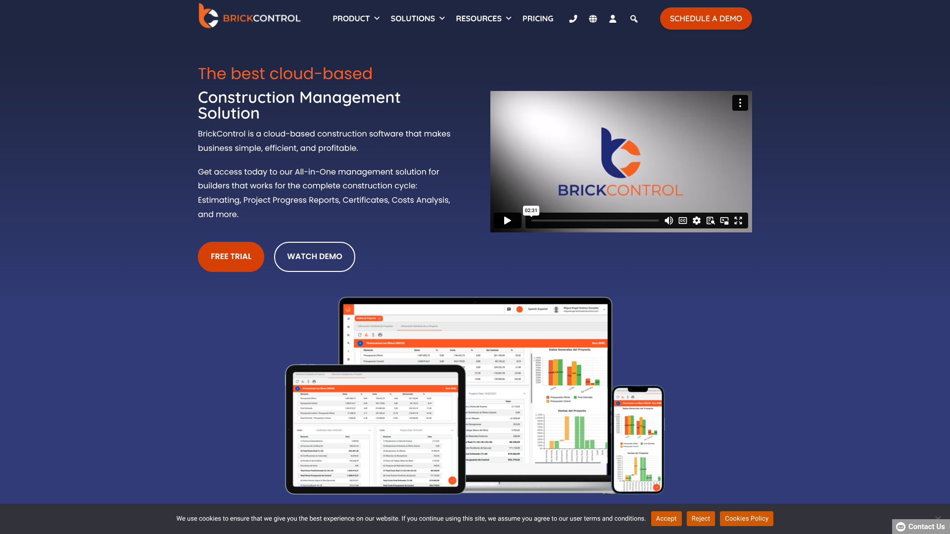 job costing construction software