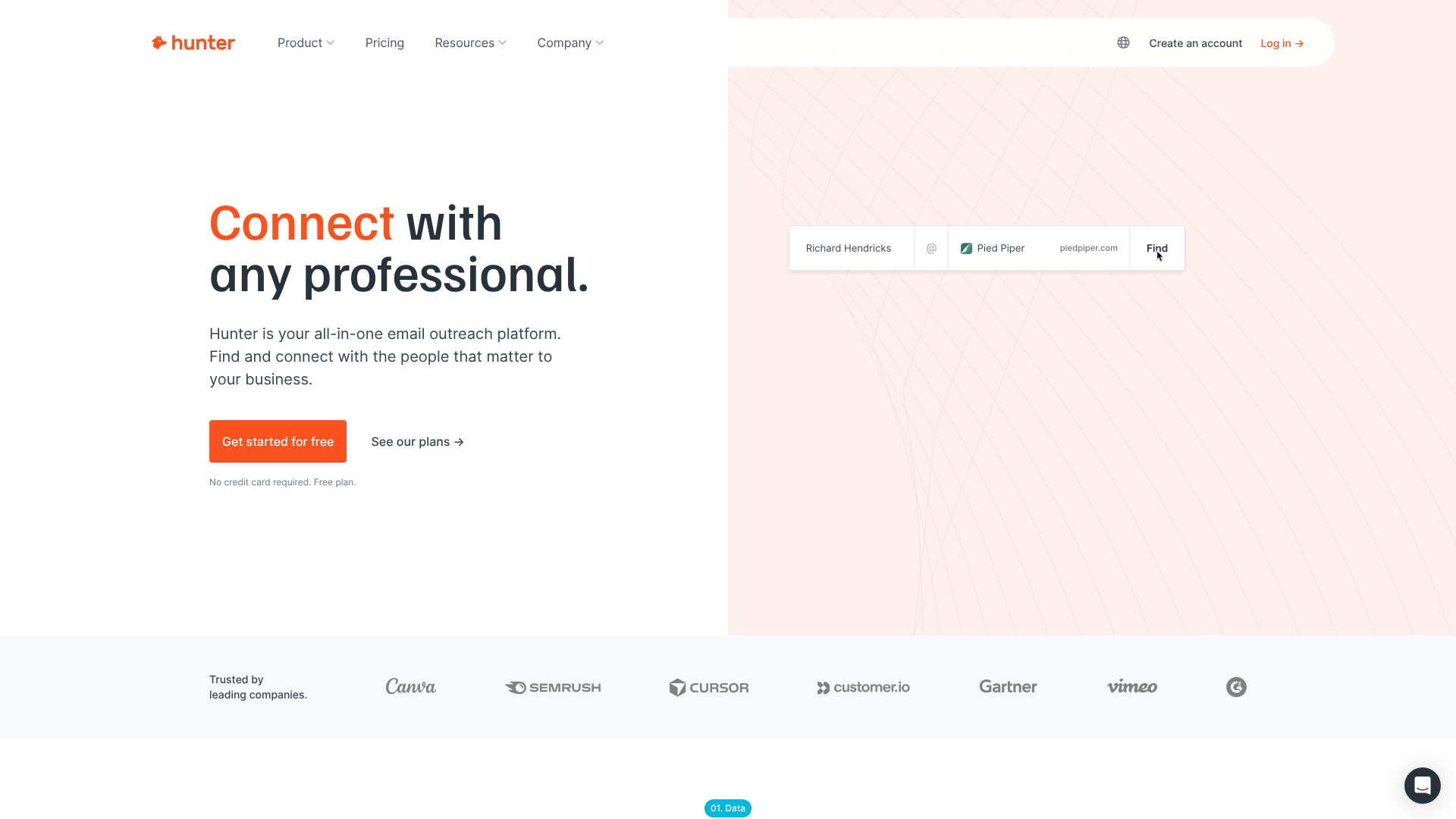 sample cold email for a job