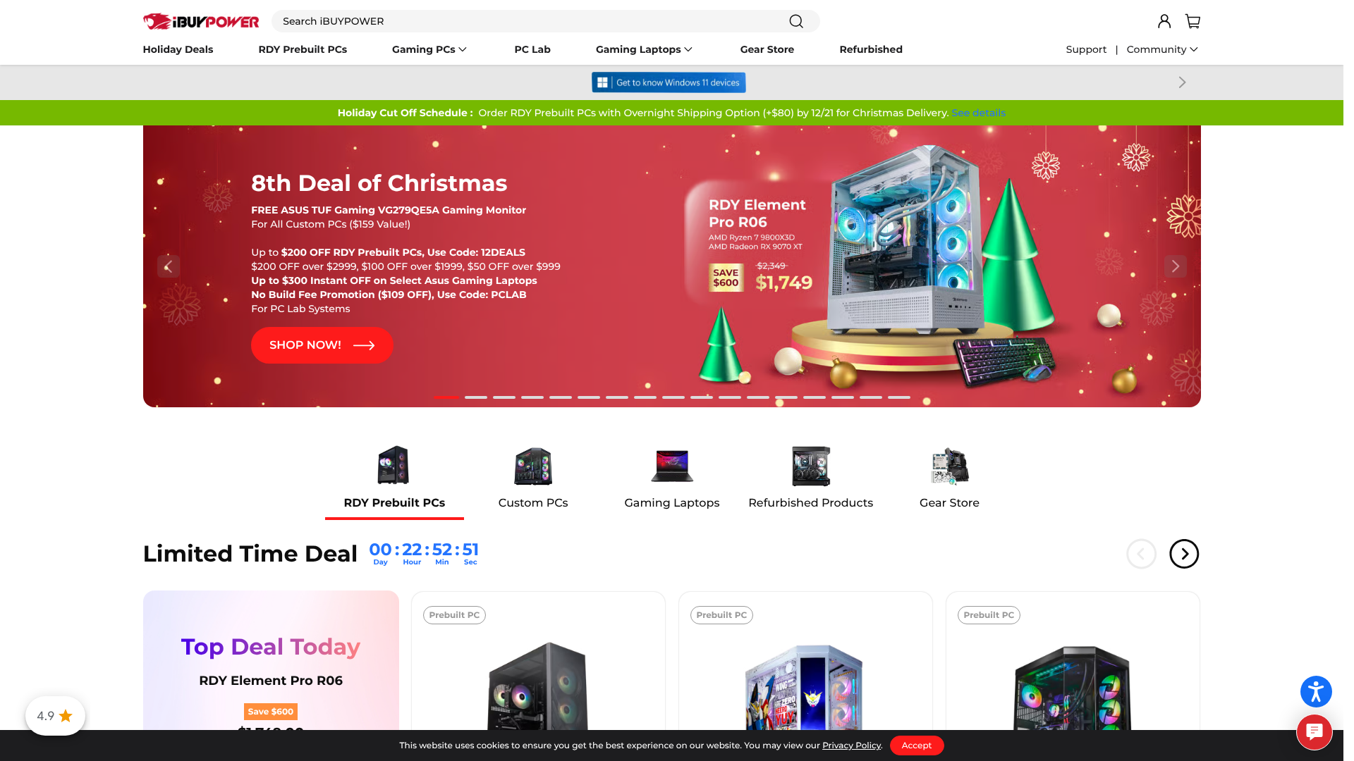 black friday deals gaming pcs