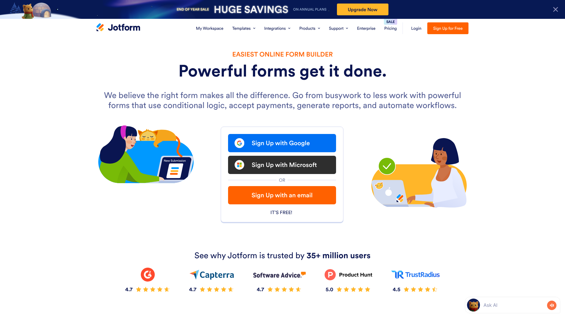 jotform vs google forms
