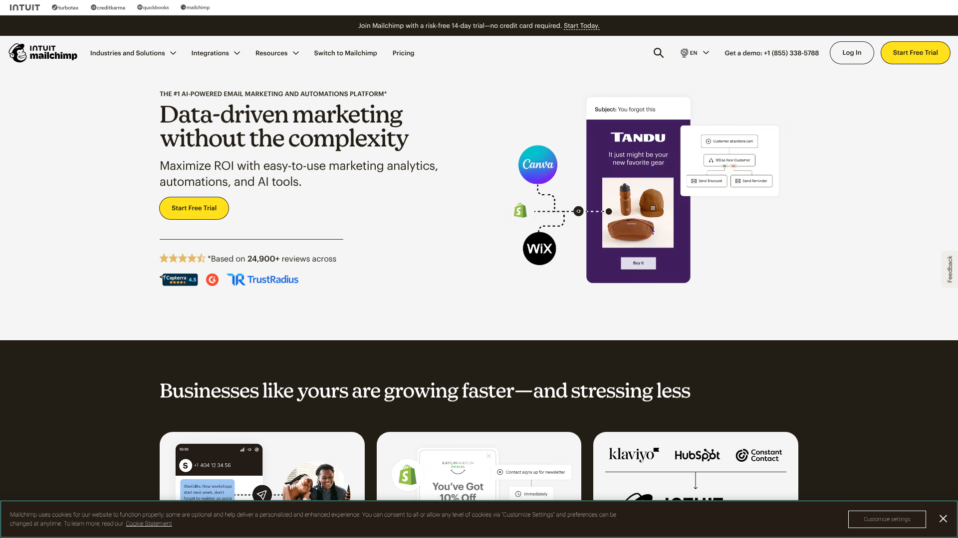 leadpages integration with mailchimp