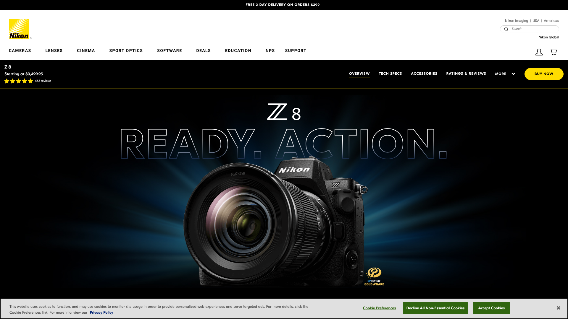 best action photography cameras