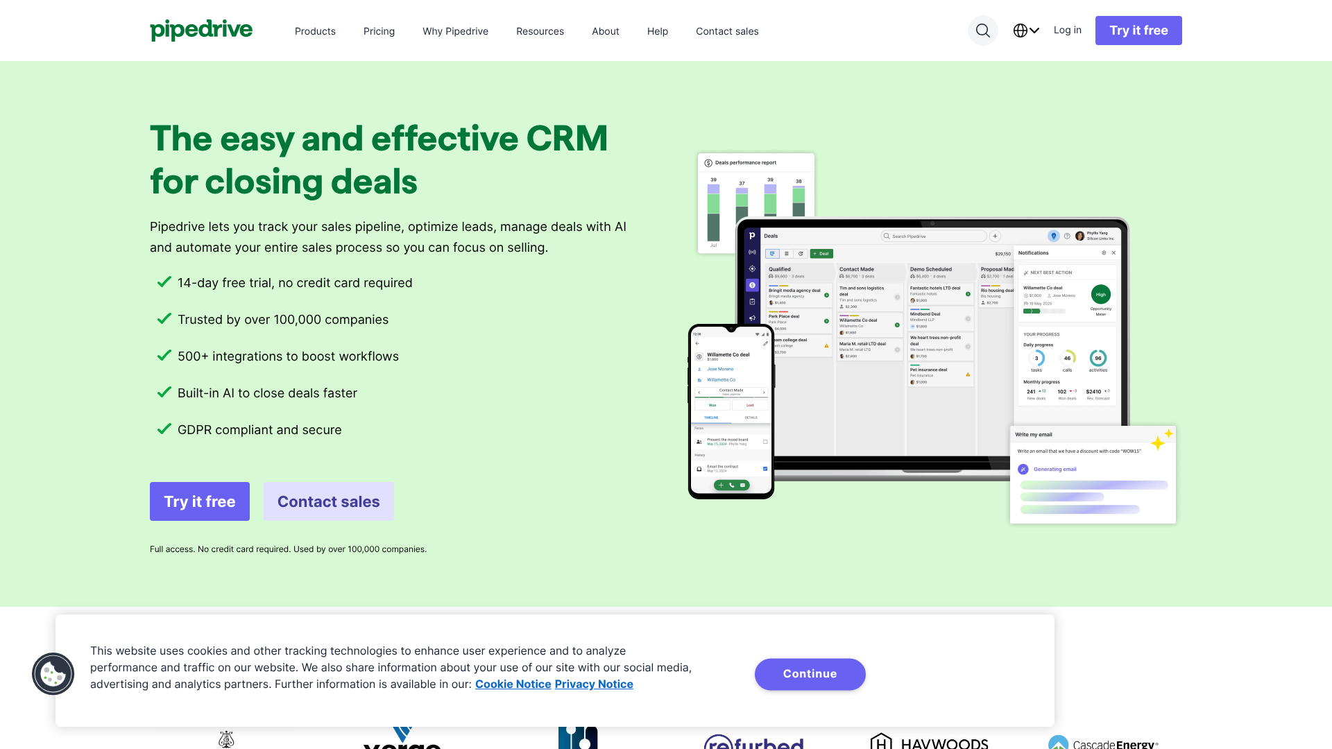 cloud based crm software