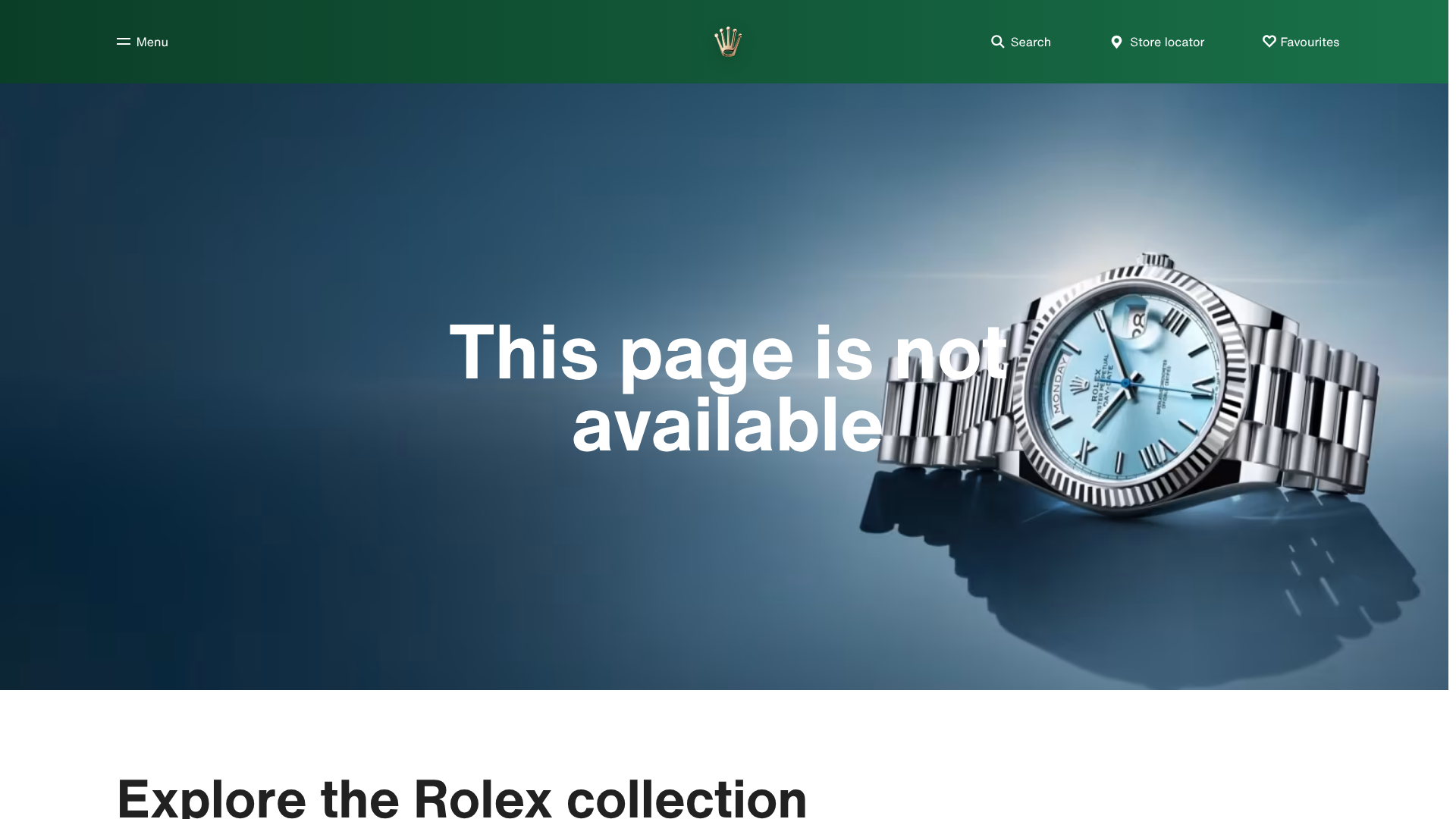 pre owned rolex watch investment