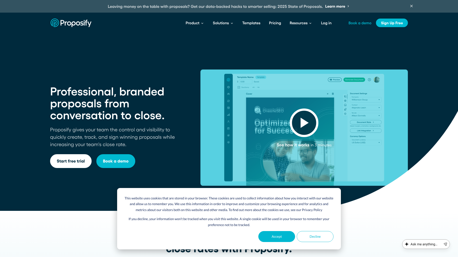 how to write sales proposals