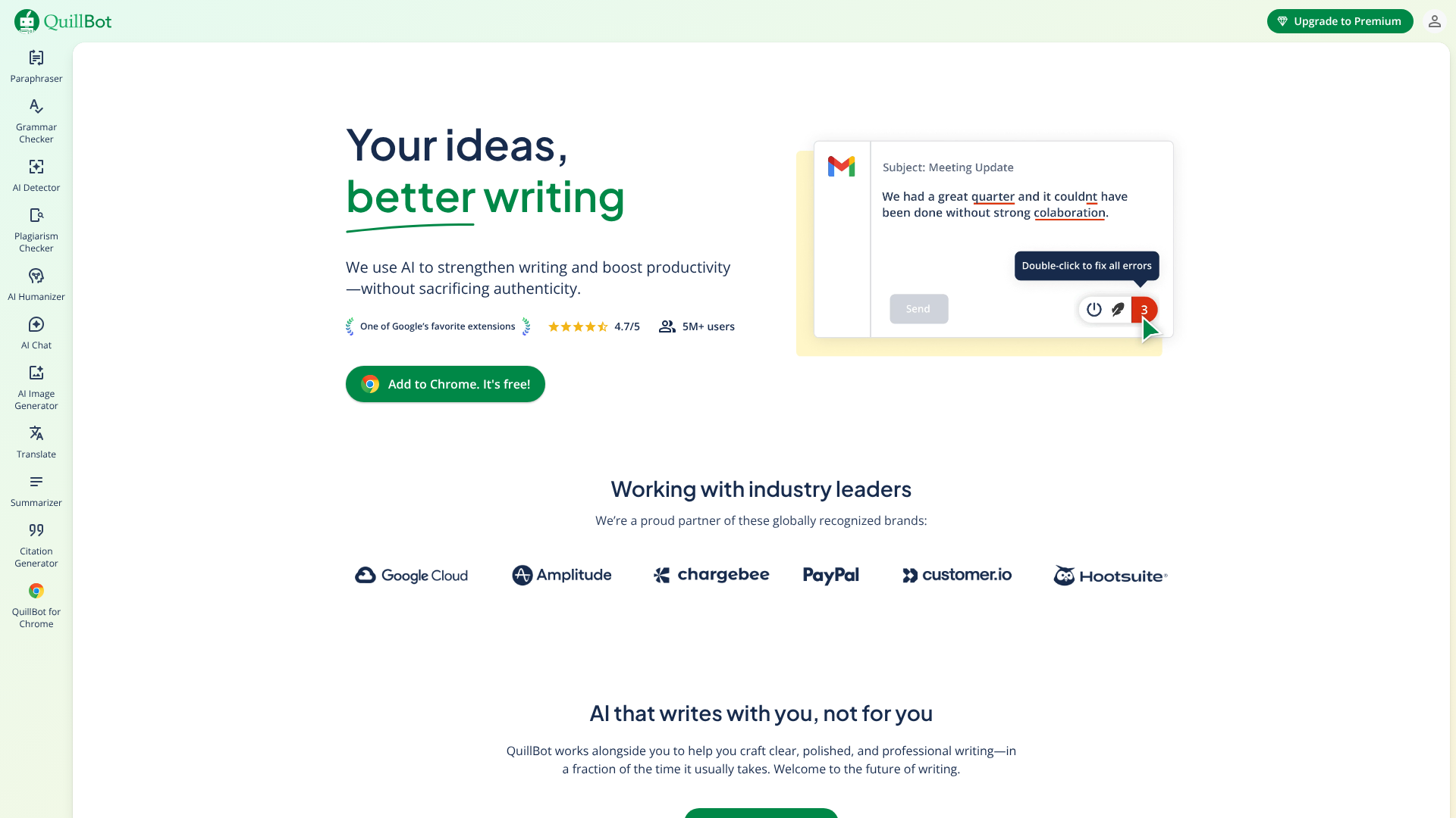 free ai writing generator