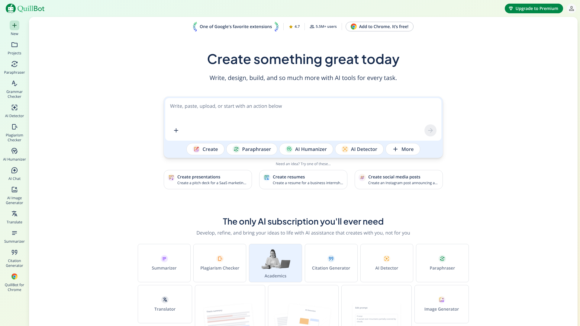 best ai for content generation