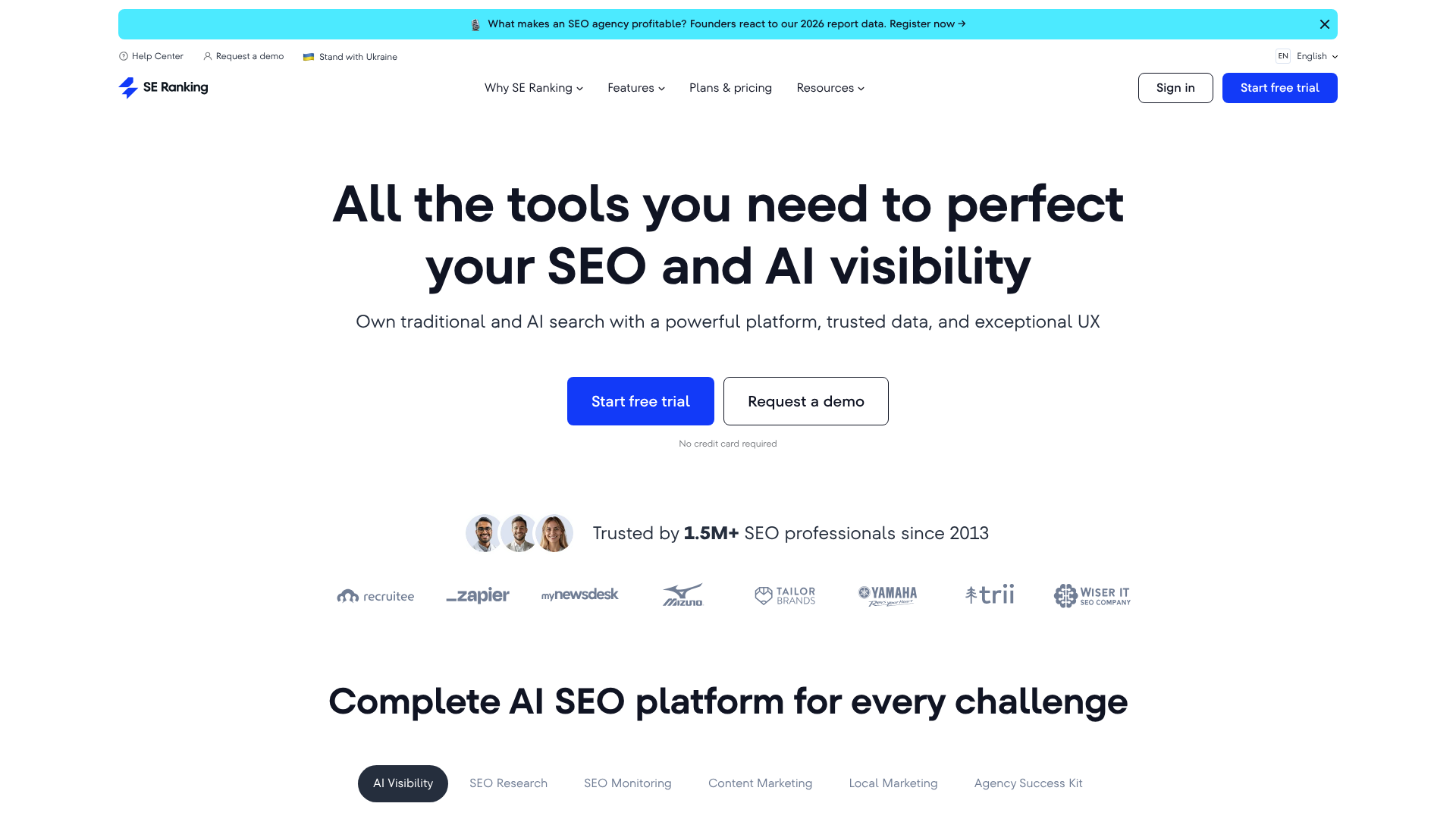 semrush competitors research