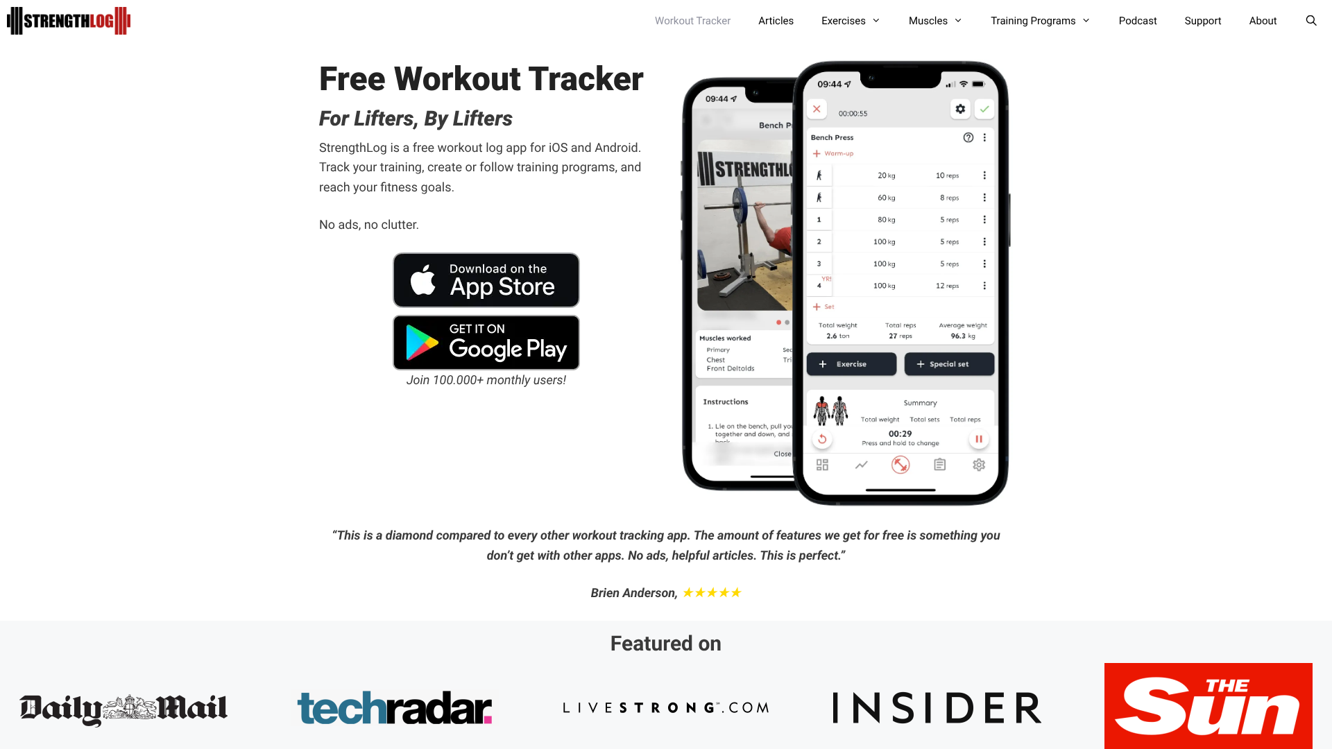 best workout tracking app reddit