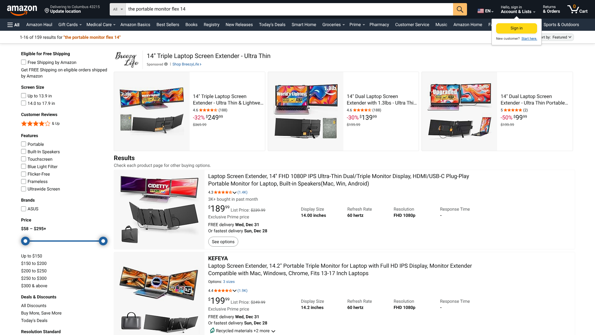 best gaming monitors for ps5