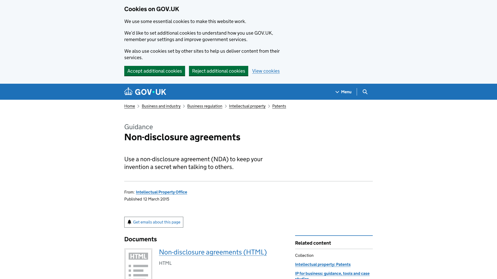 non disclosure agreement templates free
